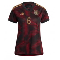Nemecko Joshua Kimmich #6 Vonkajší Ženy futbalový dres MS 2022 Krátky Rukáv